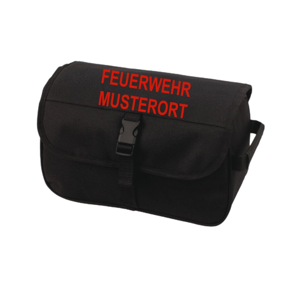 Kulturbeutel FEUERWEHR mit Wunschtext