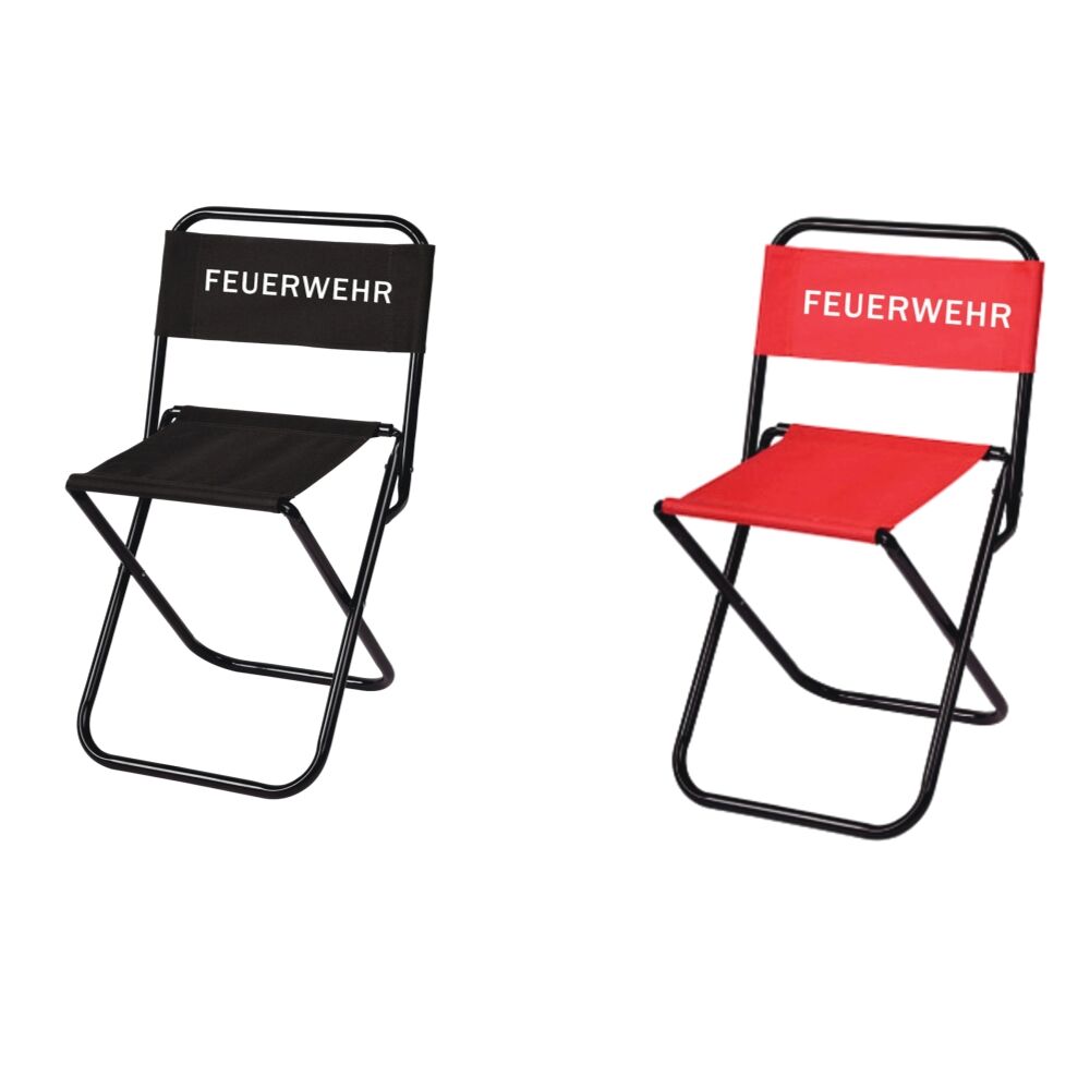 Klappstuhl Feuerwehr