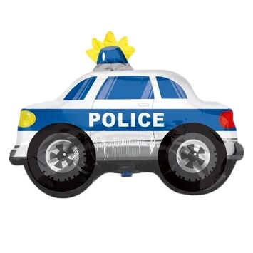 Folienballon Polizeiauto