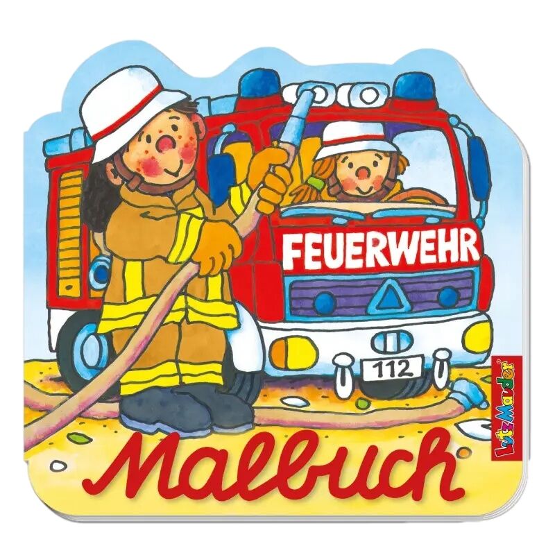 Stanzmalbuch Feuerwehr