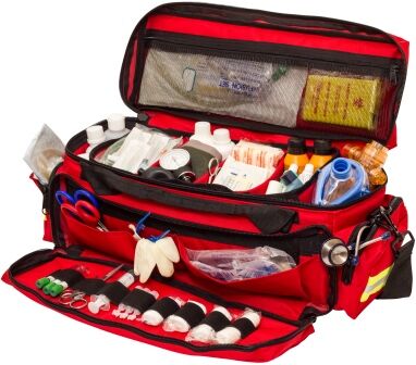 Emerairs OXYGEN THERAPY BAG Sauerstofftasche rot