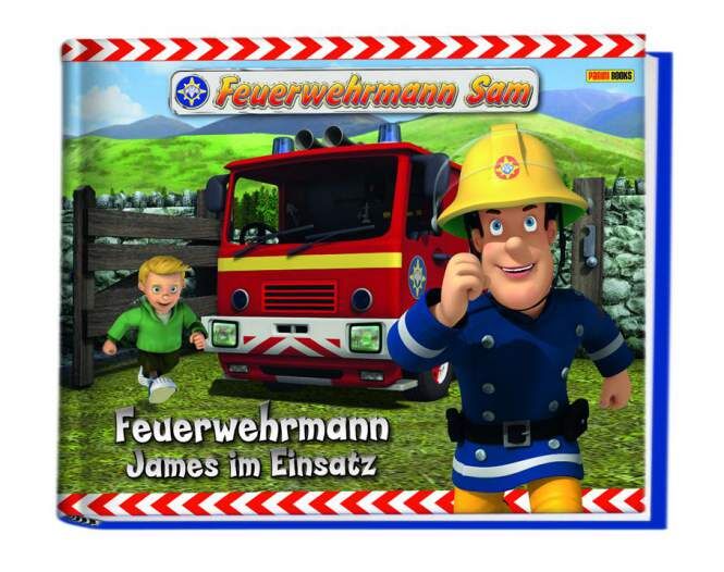 Feuerwehrmann Sam Bilderbuch: Feuerwehrmann James im Einsatz