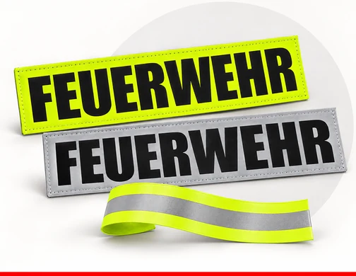 Rückenschilder/ Reflexband