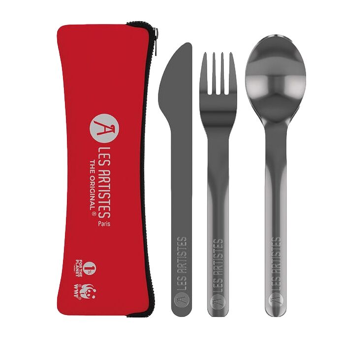 Edelstahl Campingbesteck 3-Teilig