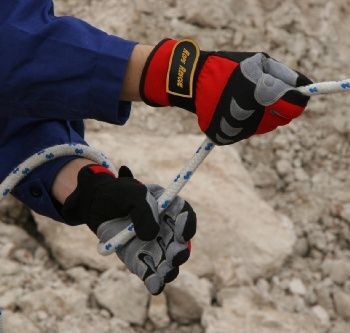 Mechanischer Handschuh Rope Rescue