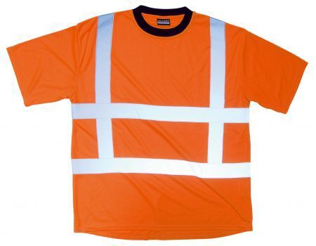 T-Shirt fluoreszierend orange