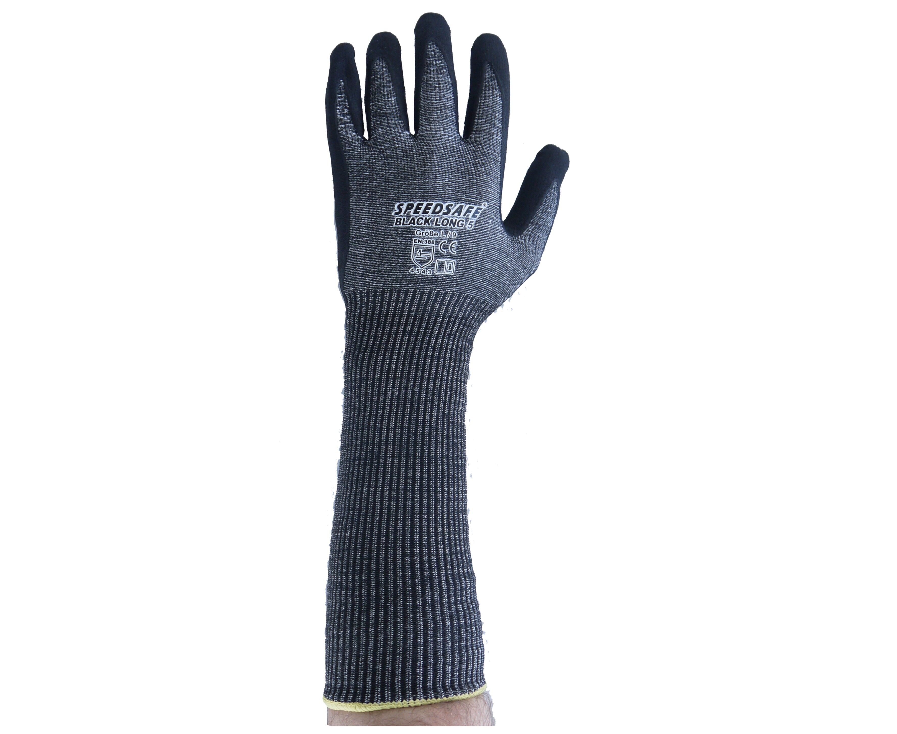 Speedsafe Black Long N5 Handschuh