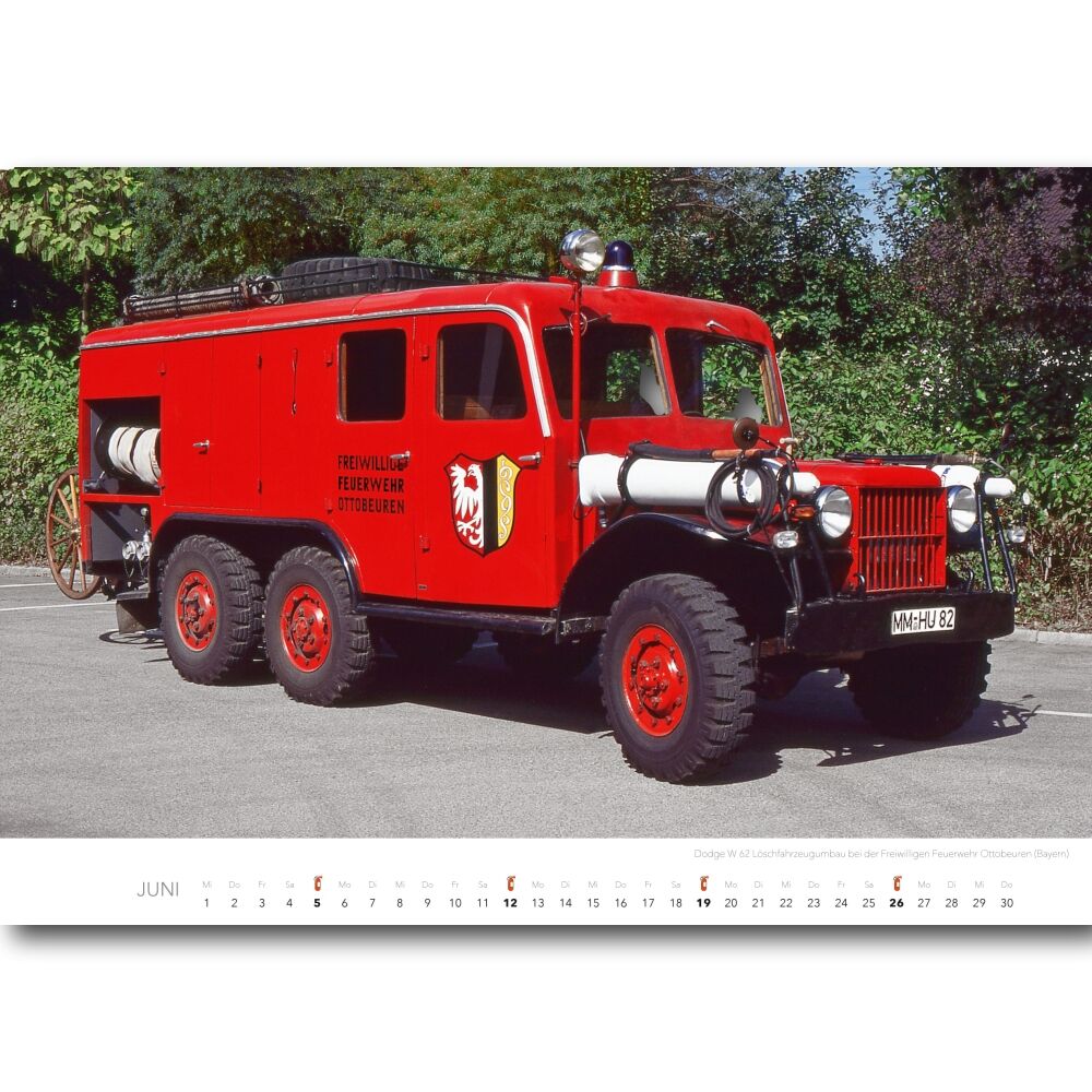 Kalender Feuerwehr 2022