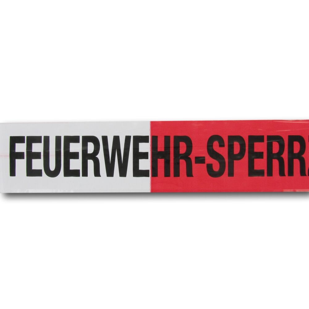 Feuerwehr Absperrband 10m (0,18 EUR - Meter)
