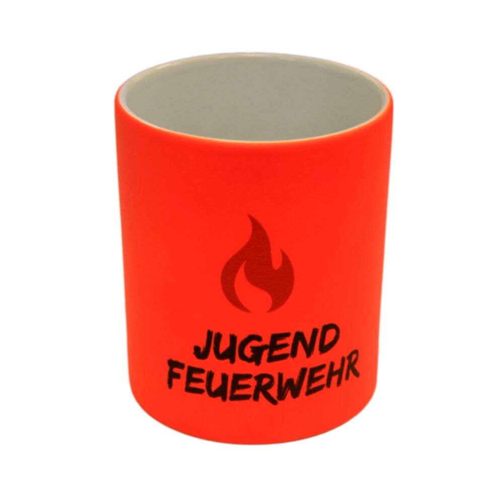 Tasse neonorange JUGENDFEUERWEHR