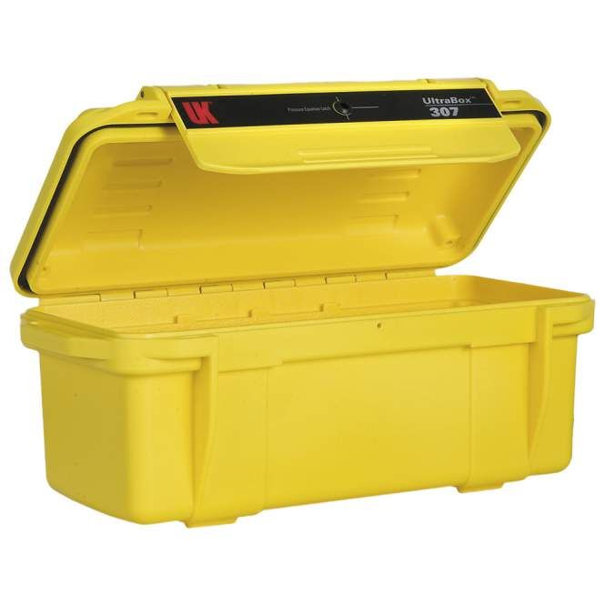 Wasserdichte UltraBox 307, gelb, leer