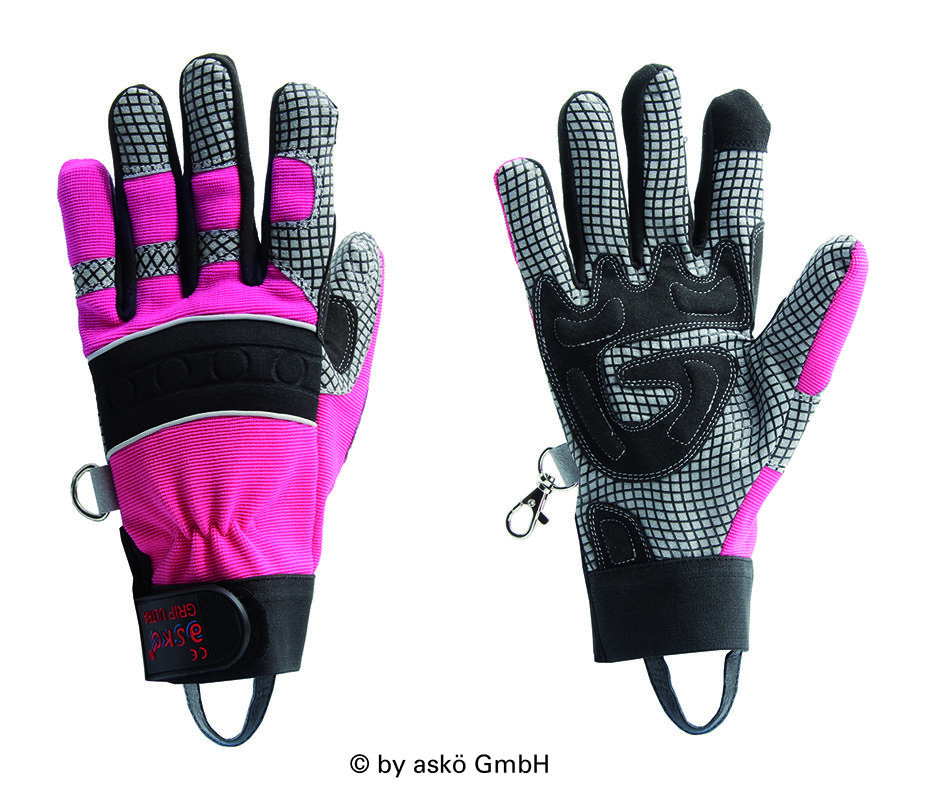 Handschuh Asko Grip Ultra Pink