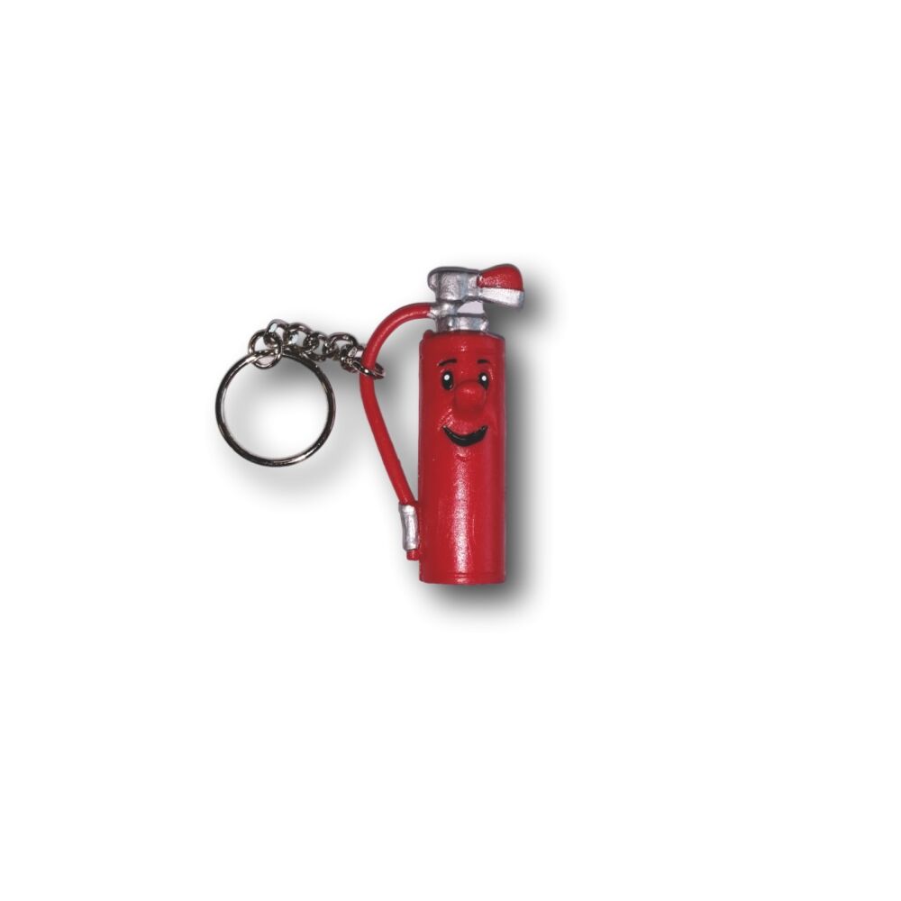 Feuerwehr Schlüsselanhänger in rot weiß, 5,20 €