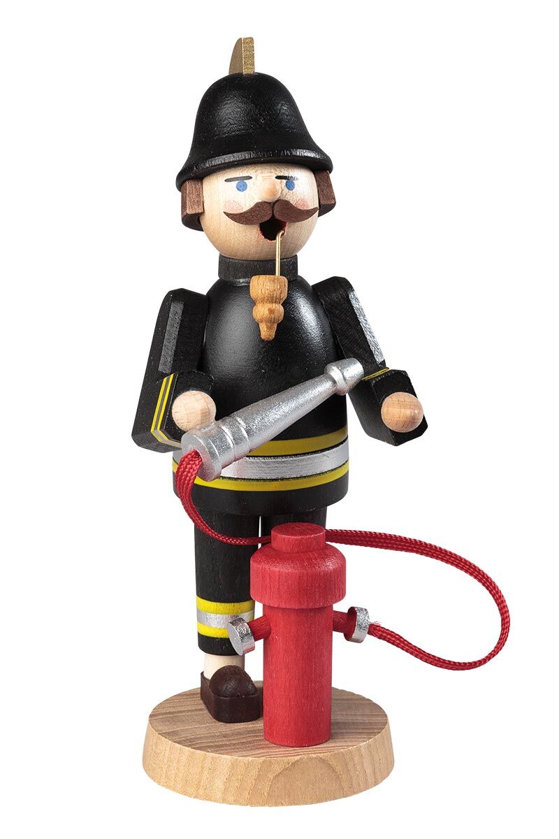 Rauchmann Feuerwehrmann aus Seiffen im Erzgebirge