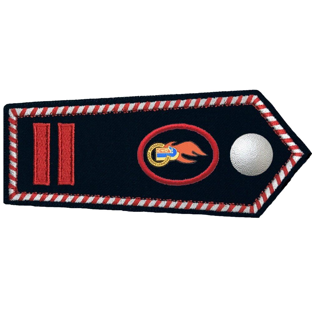 Schulterklappen Oberbrandmeister - stellv. Stadt Jugendfeuerwehrwart
