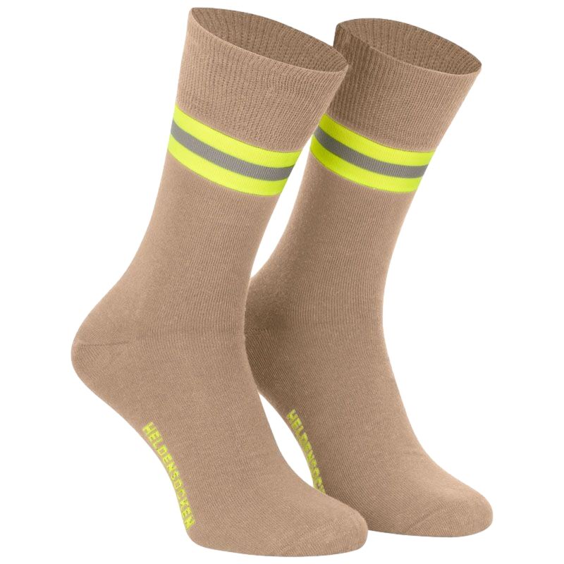 Heldensocken beige
