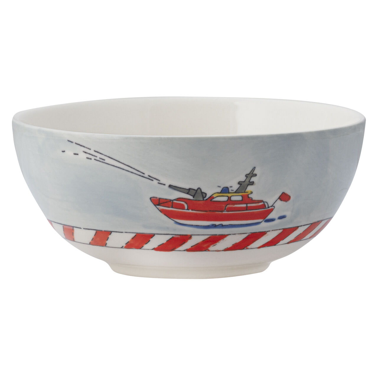 Keramik Schale Feuerwehr