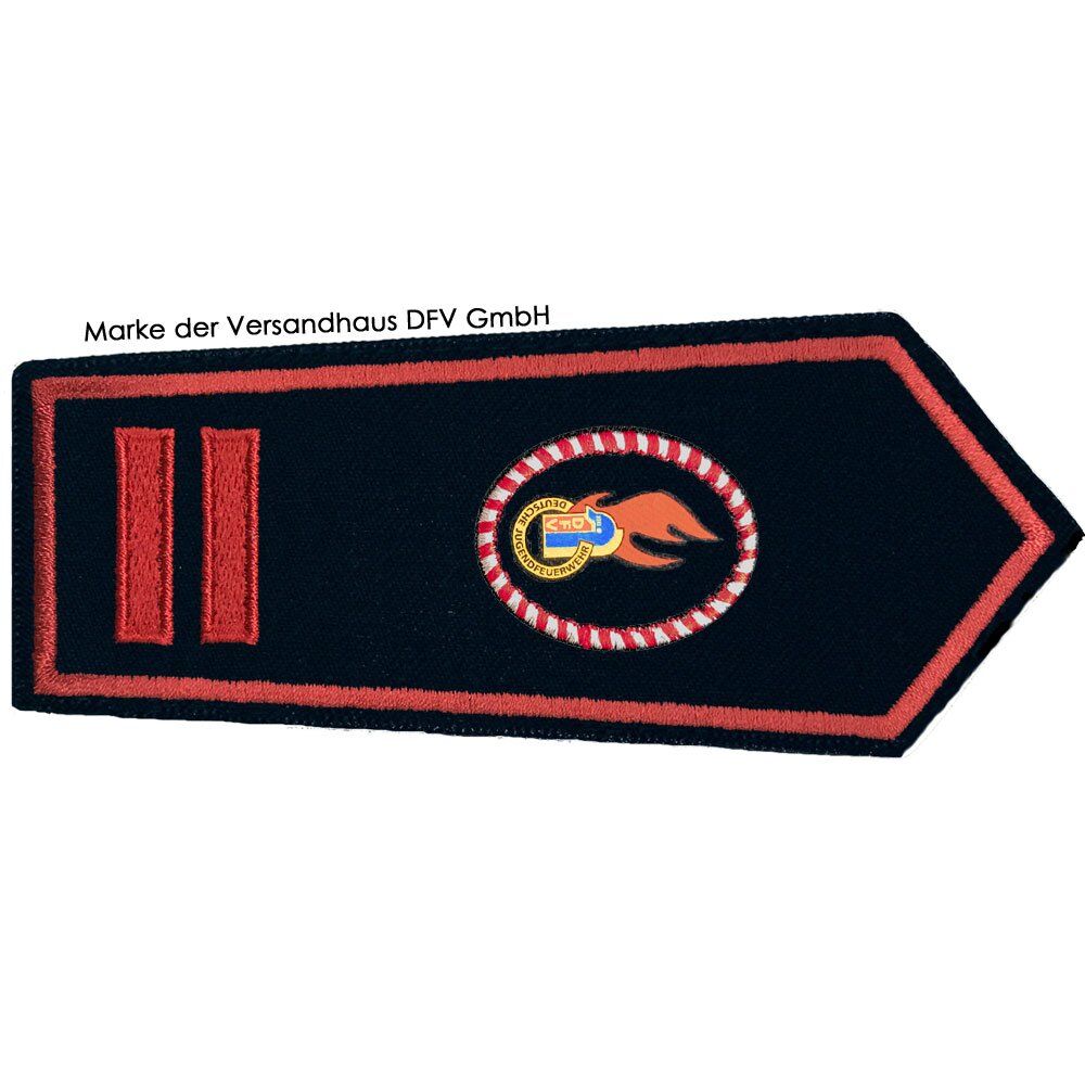 Schulterklappen Oberfeuerwehrmann - Stadt Jugendfeuerwehrwart