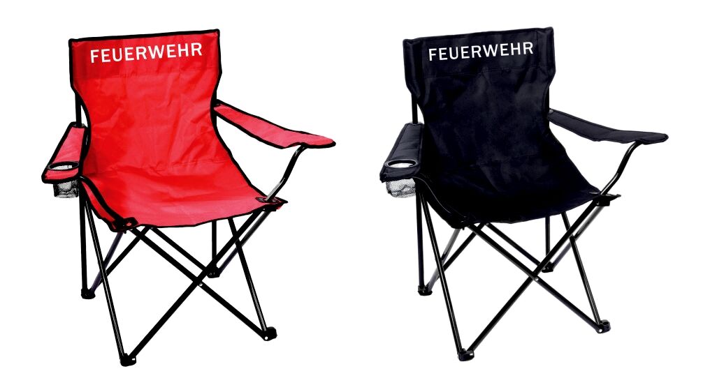 Campingstuhl Feuerwehr