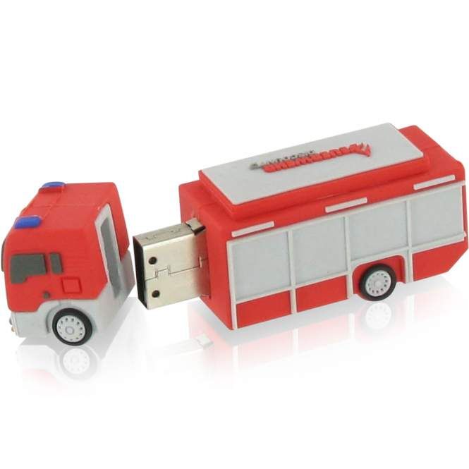 3D USB Stick Feuerwehrauto