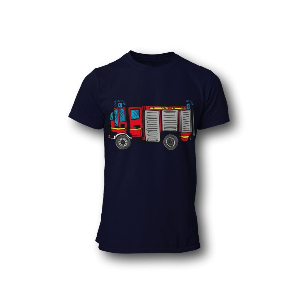 Kinder T-Shirt Löschfahrzeug