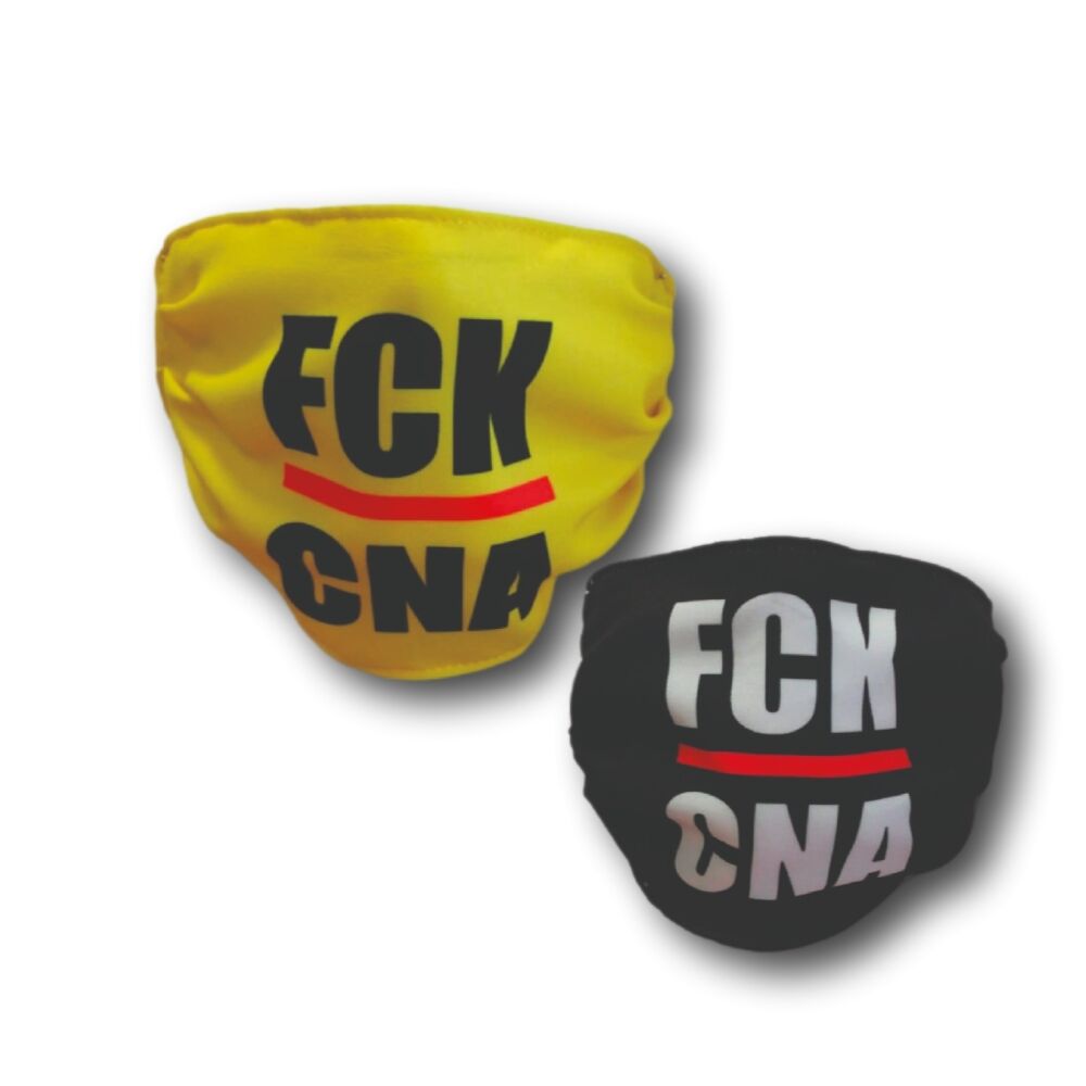 Mund und Nasenmaske waschbar FCK CNA