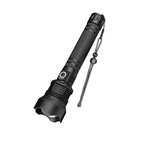 Taktische Taschenlampe 10W Alu 800 lm wiederaufladbar
